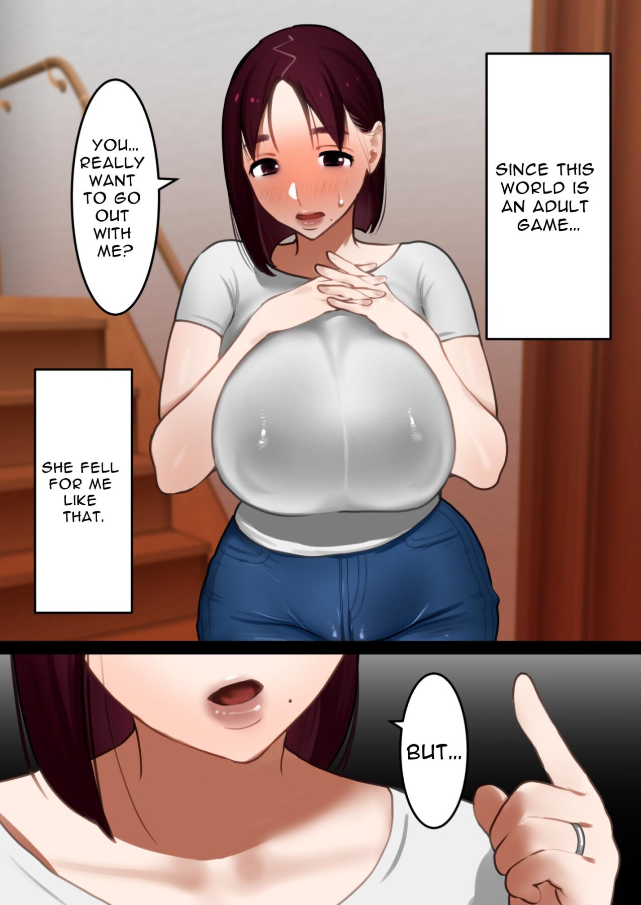 Hentai Manga Comic-I Reincarnated as an Adult Game Protagonist, so I decided to go for the Heroine's Mother ~Manami~-Read-10